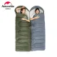3 - Спальный мешок Naturehike Y150L NH21MSD08 левый. Темно-зеленый