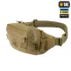 1 - Сумка на пояс M-TAC  Waist Bag Elite Hex. Койот