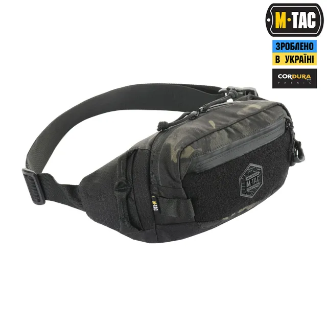 3 - Сумка на пояс M-TAC Waist Bag Elite Hex. Мультикам-чорний