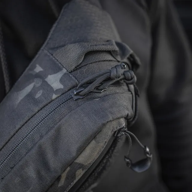 8 - Сумка на пояс M-TAC Waist Bag Elite Hex. Мультикам-чорний