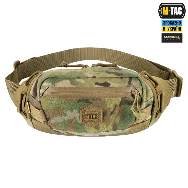 2 - Сумка на пояс M-TAC Waist Bag Elite Hex. Мультикам-койот