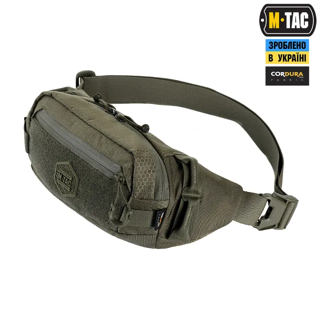 1 - Сумка на пояс M-TAC Waist Bag Elite Hex. Олива