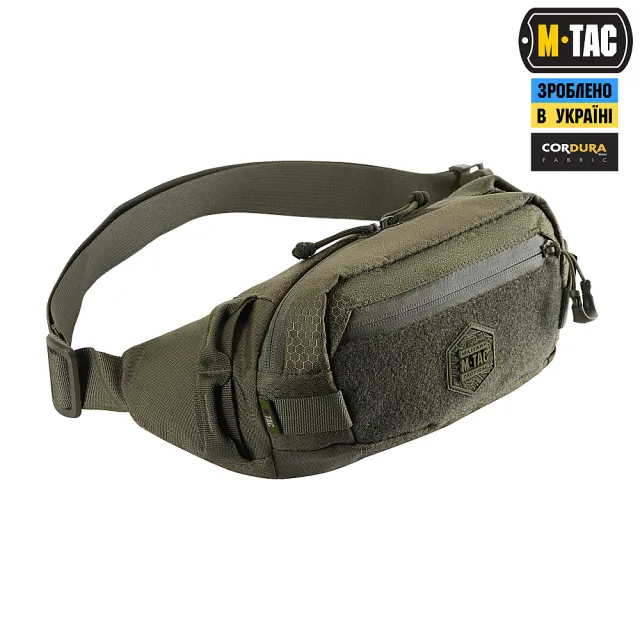 3 - Сумка на пояс M-TAC Waist Bag Elite Hex. Олива