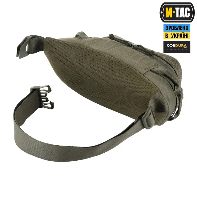 4 - Сумка на пояс M-TAC Waist Bag Elite Hex. Олива