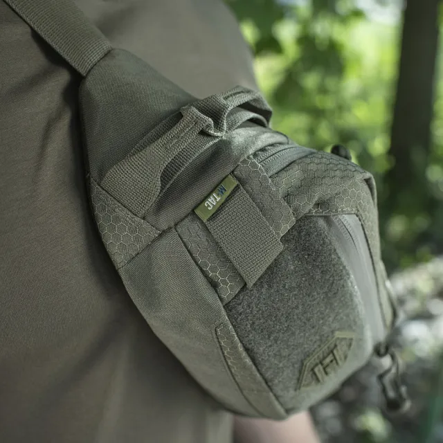 6 - Сумка на пояс M-TAC Waist Bag Elite Hex. Олива