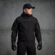 9 - Куртка M-Tac Soft Shell Police. Чорна