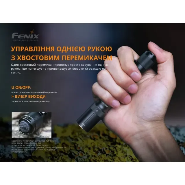 12 - Ліхтар ручний Fenix E20 V2.0
