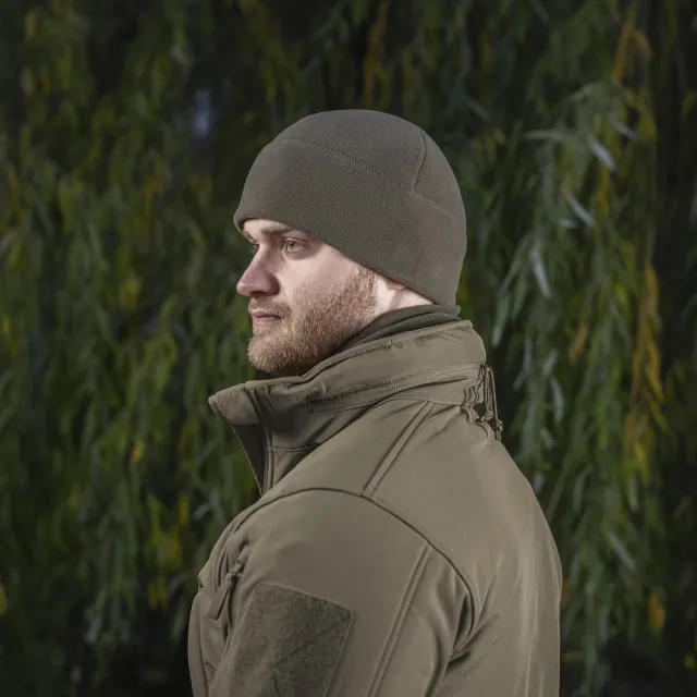 8 - Шапка флисовая M-Tac Watch Cap Polartec. Коричневый