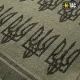 3 - Шарф шемаг, арафатка M-Tac с тризубом. Зеленый