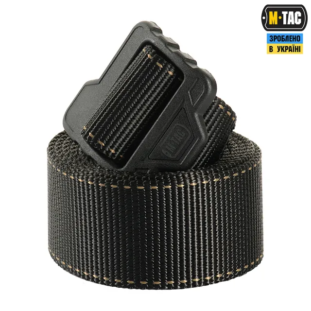 3 - Тактичний ремінь M-Tac Paratrooper Belt. Чорний