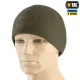 1 - Шапка флисовая M-Tac Watch Cap Elite с Velcro. Темная олива