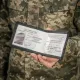 9 - Обкладинка на посвідчення Учасник Бойових Дій (УБД) M-Tac Череп. Чорний
