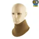 2 - Флисовый бафф, шарф M-Tac Elite Fleece анатомический с затяжкой. Койот