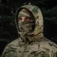 6 - Флисовый бафф, шарф M-Tac Elite Fleece анатомический с затяжкой. Мультикам