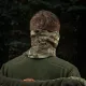 10 - Флисовый бафф, шарф M-Tac Elite Fleece анатомический с затяжкой. Мультикам