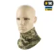 2 - Флисовый бафф, шарф M-Tac Elite Fleece анатомический с затяжкой. Пиксель