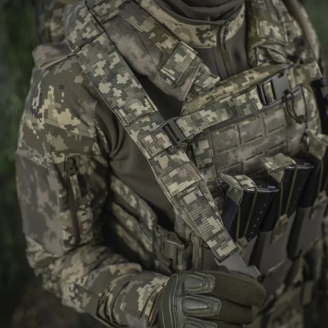9 - Тактичний рюкзак M-Tac Sturm Elite 15л. Піксель