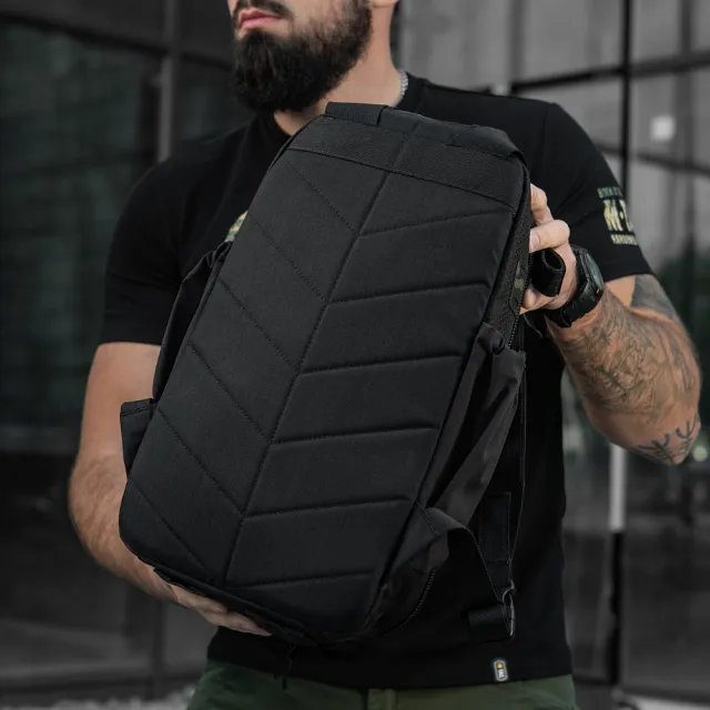 5 - Тактичний рюкзак M-Tac Sturm Elite 15л. Чорний мультикам