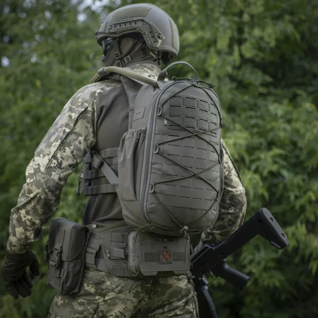 17 - Тактичний рюкзак M-Tac Sturm Elite 15л. Олива