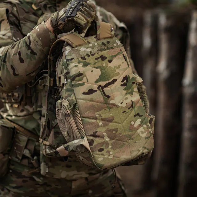 5 - Тактичний рюкзак M-Tac Sturm Elite з ергономічними лямками. Мультикам