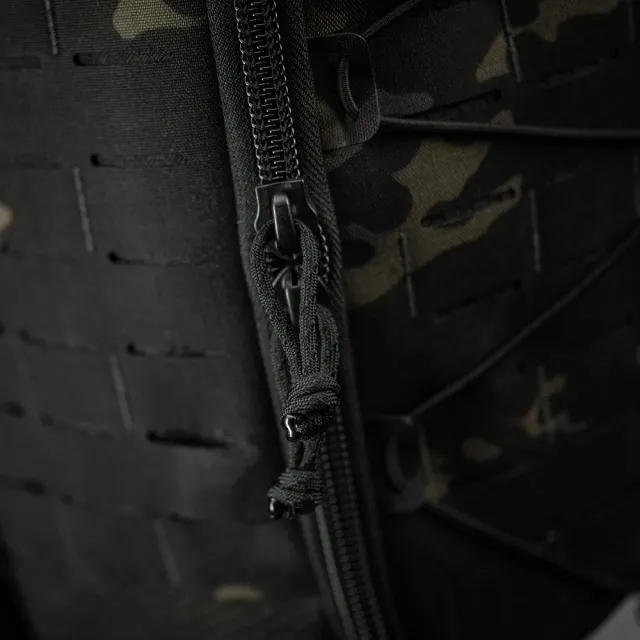 15 - Тактический рюкзак M-Tac Sturm Elite с эргономичными лямками X-Large Elite Gen.II. Черный мультикам