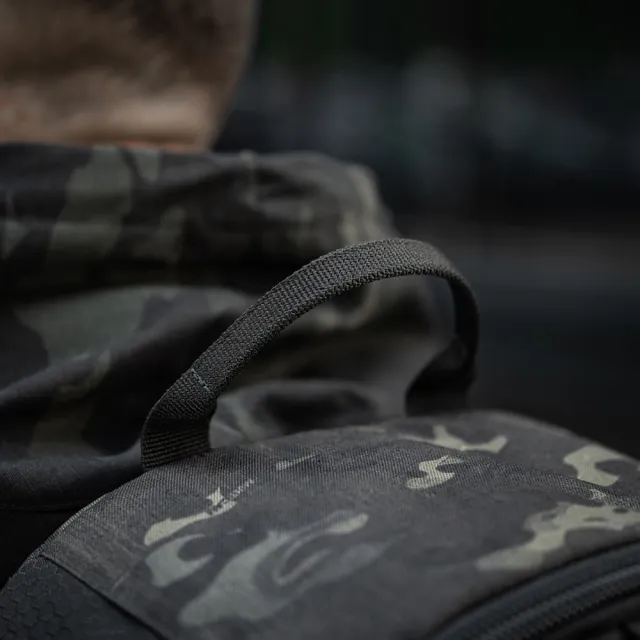 13 - Тактический рюкзак M-Tac Sturm Elite с эргономичными лямками X-Large Elite Gen.II. Черный мультикам