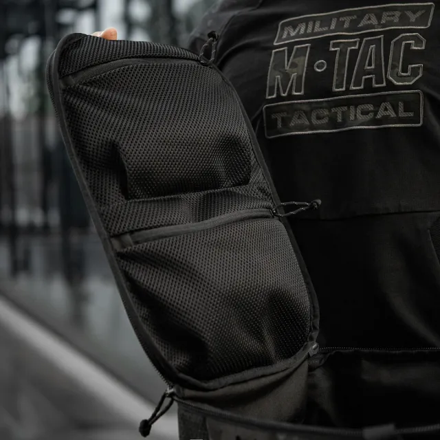 10 - Тактический рюкзак M-Tac Sturm Elite с эргономичными лямками X-Large Elite Gen.II. Черный мультикам
