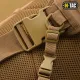 6 - Рюкзак M-Tac Armadillo з однією лямкою. Темний койот