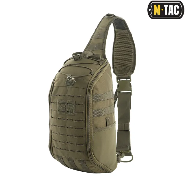 1 - Рюкзак M-Tac Armadillo c одной лямкой. Олива