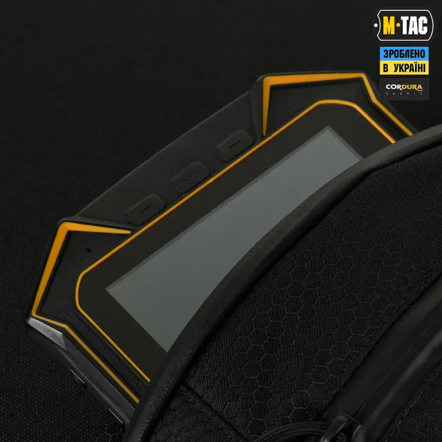7 - Сумка через плечо M-Tac Sphaera Hex Hardsling Bag Elite Large с липучкой. Черный