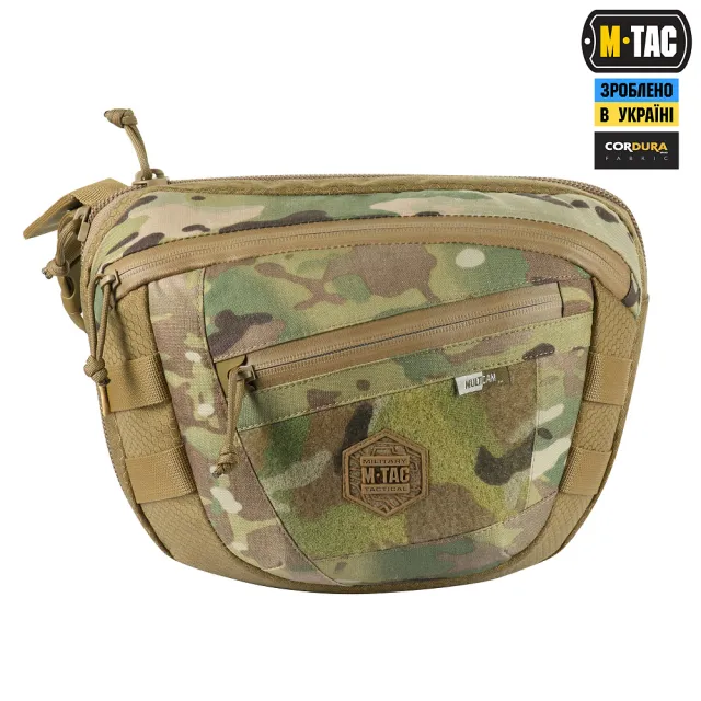 3 - Сумка через плече M-Tac Sphaera Hex Hardsling Bag Elite Large з липучкою. Мультикам