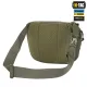 16 - Сумка через плече M-Tac Sphaera Hex Hardsling Bag Elite Large з липучкою. Олива