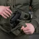 10 - Сумка через плече M-Tac Sphaera Hex Hardsling Bag Elite Large з липучкою. Олива