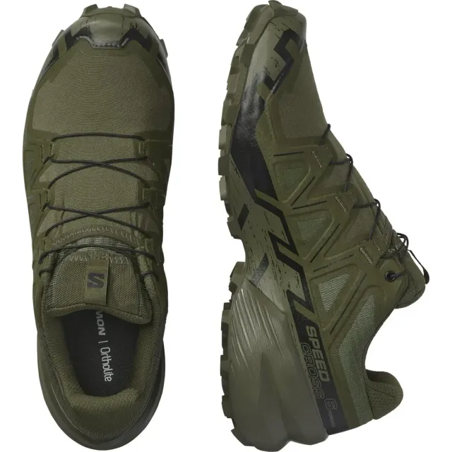 2 - Кросівки тактичні Salomon Speedcross 6 Forces. Олива