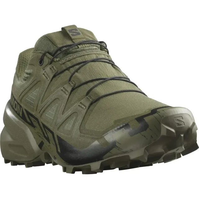 5 - Кросівки тактичні Salomon Speedcross 6 Forces. Олива