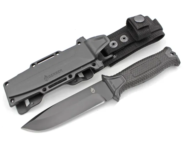 1 - Ніж мисливський Gerber Bear Grylls 539-5. Чорний