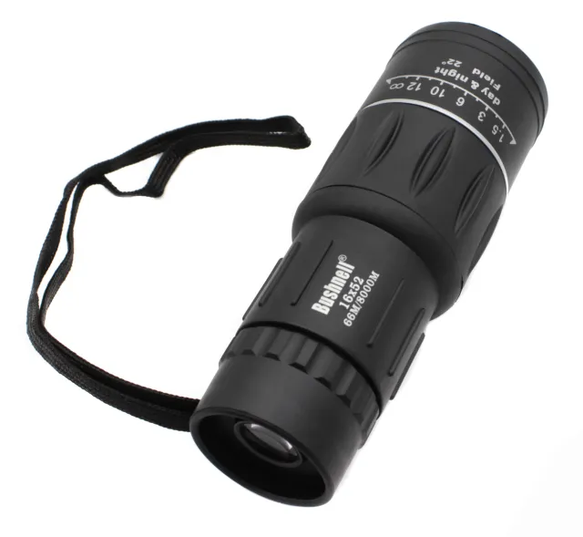 2 - Монокль Bushnell 4502 16x52 з чохлом. Чорний