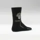 5 - Шкарпетки трекінгові Combatant Patrol Core Mid Summer. Чорний