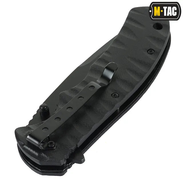 8 - Ніж складаний M-TAC Type 4. Чорний