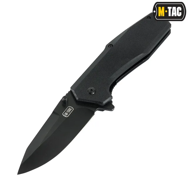 1 - Ніж складаний M-TAC Type 5. Чорний
