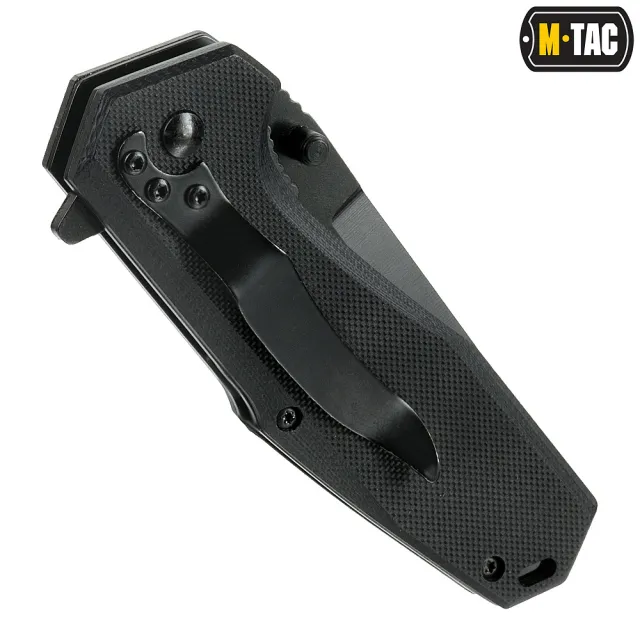 4 - Ніж складаний M-TAC Type 5. Чорний