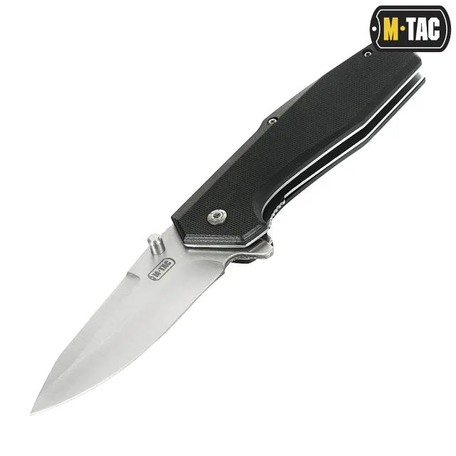 1 - Ніж складаний M-TAC Type 5. Сірий