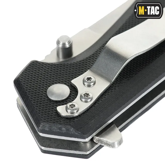 2 - Ніж складаний M-TAC Type 5. Сірий