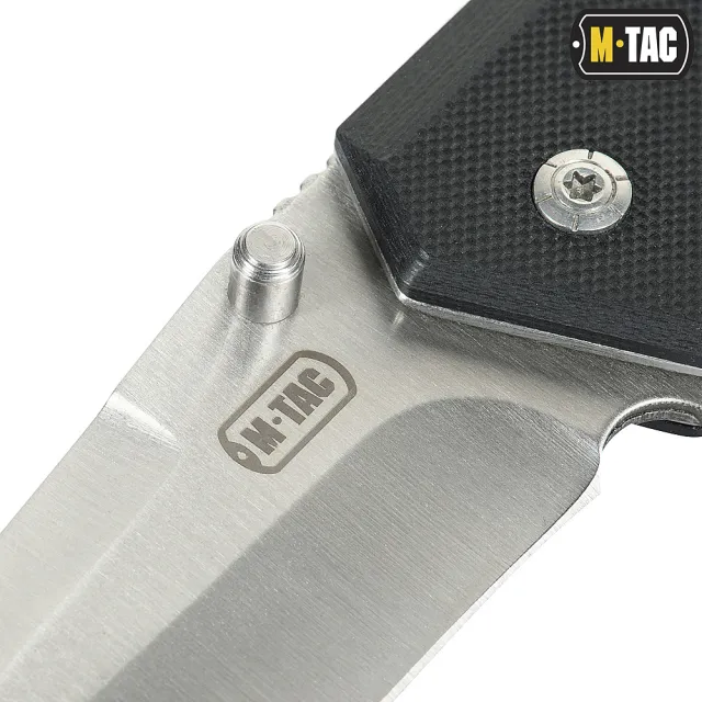 8 - Ніж складаний M-TAC Type 5. Сірий