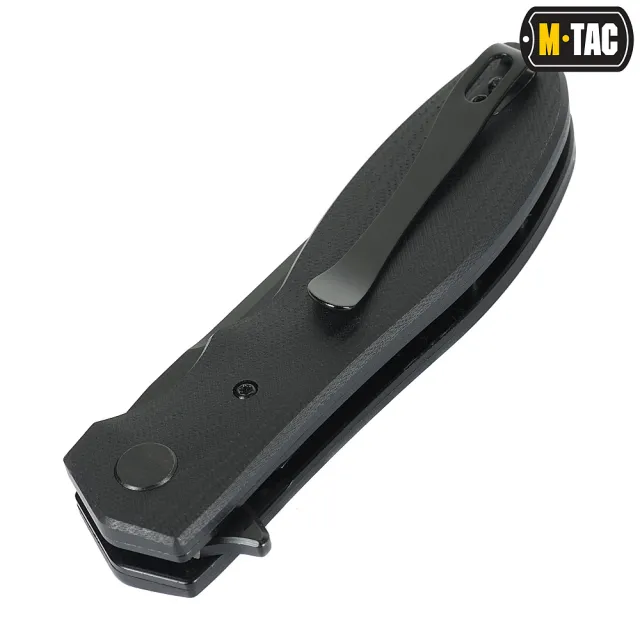 8 - Ніж складаний M-TAC Type 6. Чорний