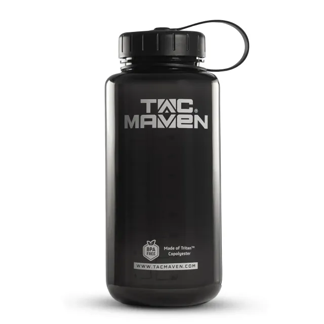 1 - Пляшка для води Pentagon Tac Maven Norman Tritan 1л. Чорний