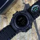 5 - Годинник наручний SKMEI 1356BK 9749 з компасом и паракордом. Чорний