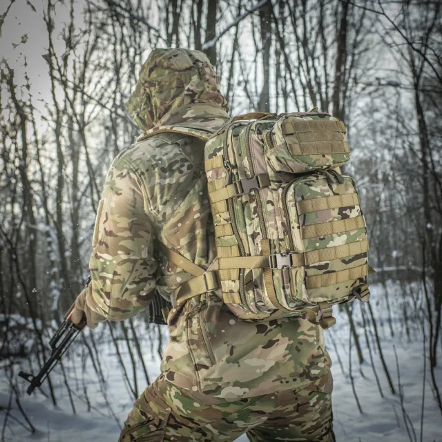 4 - Рюкзак тактичний M-Tac Assault Pack. Мультикам