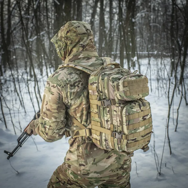 5 - Рюкзак тактичний M-Tac Assault Pack. Мультикам
