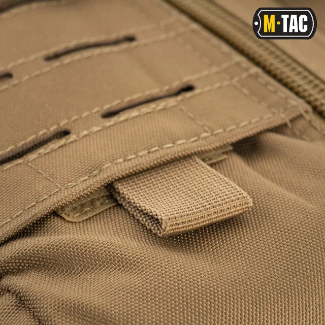 5 - Рюкзак тактичний M-Tac Large Assault Pack Laser Cut. Койот